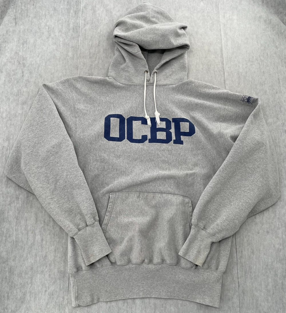 VINTAGE Champion Hoodie Men 2XL Ocean City Beach Patrol New Jersey Reverse Weave